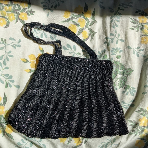 Vintage Handbags - Vintage Beaded Handbag